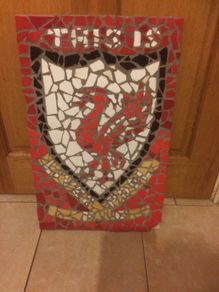 liverpool tile handmade artwork free postage