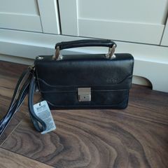 New leather men's bag