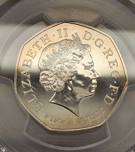 Great Britain 2009 Kew Gardens 50p Coin PCGS MS69