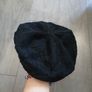 Black knit beret Image 3