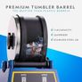 Rock Tumbler Kit - 1.36 kg Extra Large Capacity Barrel with 3-Speed Motor & 9-Day Timer, Includes Rocks for Tumbling & Rock Polishe Image 2