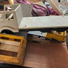 3 Handmade Wooden Trucks