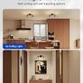 2 Way Spot Lights Ceiling, Adjustable Kitchen Light Fittings with E14 Socket, Matt Black Wire Cage Wall Spotlight Bar, Industrial Ceiling Light for Indoor Hallway Bedroom, Bulb Not Included Image 6