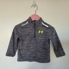 6-9m, Baby Under Armour Tech Textured Half Zip Sweatshirt