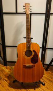 All Solid Wood Tanglewood Earth 200 SN Acoustic Guitar Made in Korea