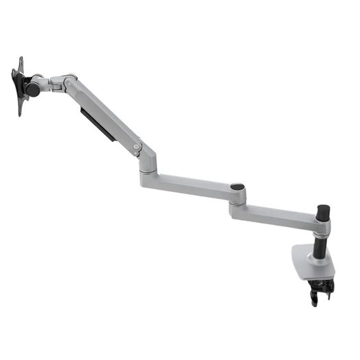 Newscene Extended 3 level Single monitor arm stand in black