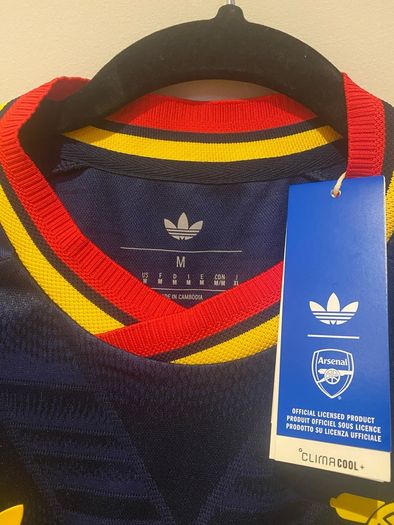 J. Timber Arsenal adidas 26/27 Authentic Away Shirt M