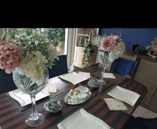 vintage dining table