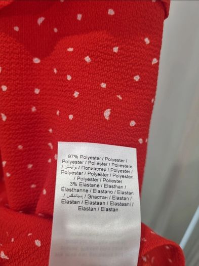 Bnwt ICHI Orange Top Size Small( please read)