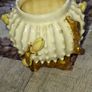 Antique 19th-century 1880s Porcelain Cactus small Vase by Moore Brothers Postage Available or Collection Image 2
