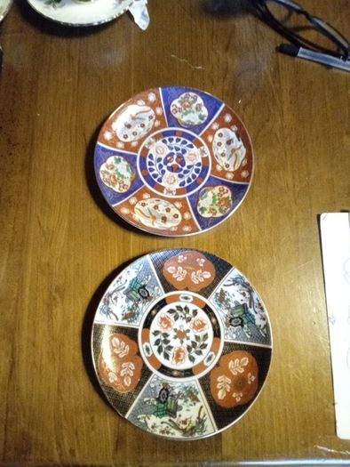 imari style plates