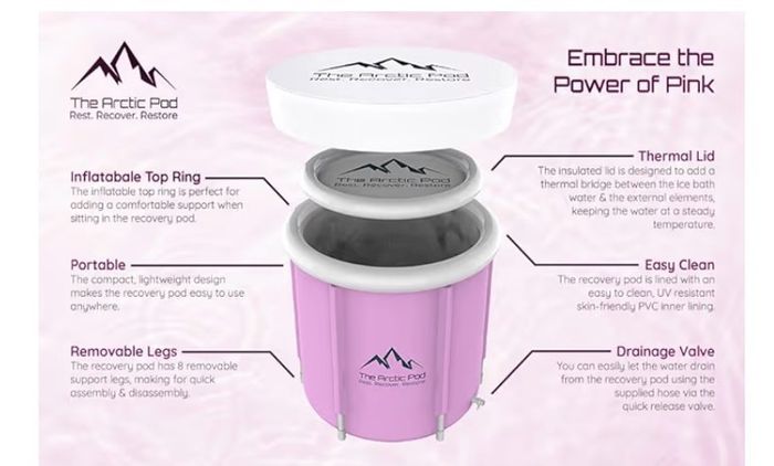Portable Ice bath plunge