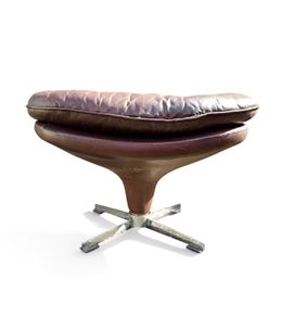 Midcentury Danish sh footstool