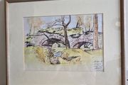 "Bridge at Laragh" Watercolour by Michael Walsh - Signed and dated