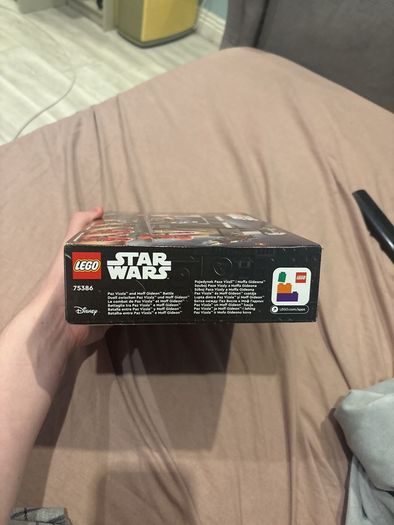 Lego Star Wars Paz Visalia and moff Gideon battle unopened