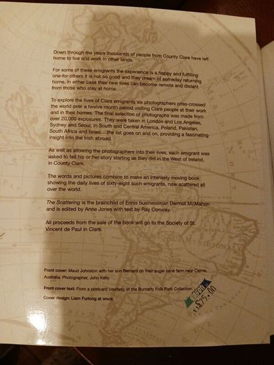 The Scattering/Images of Emigrants from an Irish County/2000