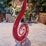 Large glass modern sculpture Murano Image 3