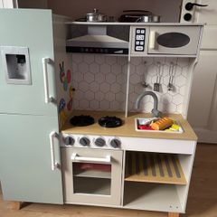 wooden play kitchen