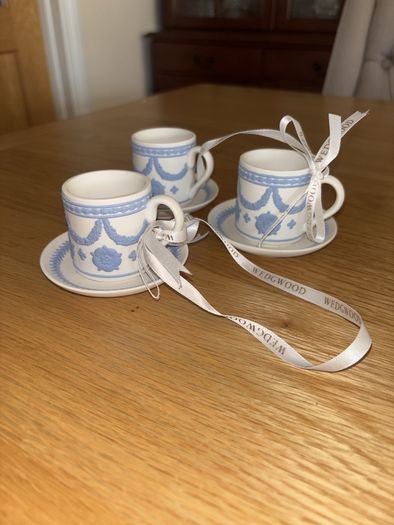 Wedgwood Christmas Tree Tea cup Ornament