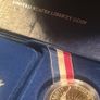 American 1986s silver dollar. Ellis Island Image 6