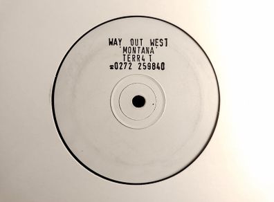 Way Out West - Montana! - Ferra Firma Records - Dj Promo Copy! White Label - W.o.w. House Banger! Mid 90s Sides Dublin Classic!