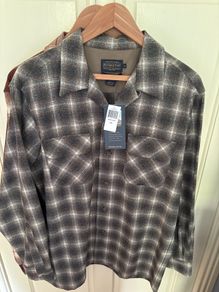 Two Pendleton Wool Board Shirts - labels attached never worn