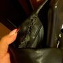 Black leather jacket Image 2