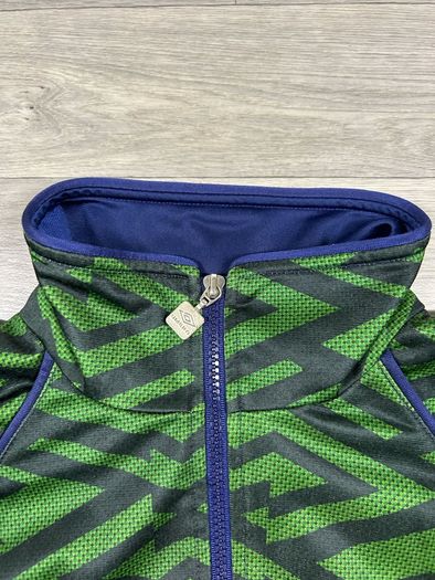 Rare Vintage Umbro Ireland & Celtic Style Track Jacket Mens Medium Festival