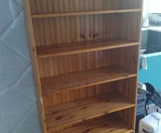 pine bookcase
