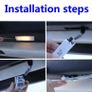 2X Mini JCW LED Car Door Logo Courtesy Laser Welcome Lights Projector Shadow Lamps Image 4