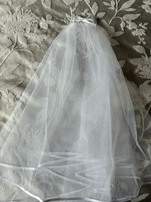 Communion veil and tiara
