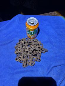 Steel security chain