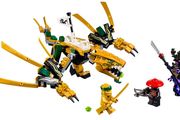 Lego Ninjago 70666: The Golden Dragon (2019) 100% Complete (NO BOX)