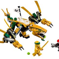 Lego Ninjago 70666: The Golden Dragon (2019) 100% Complete (NO BOX)