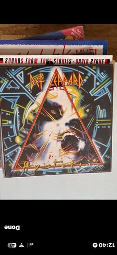 vinyl def leppard hysteria