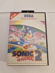 Sonic The Hedgehog 2 Master System Arcade Retro Games Original