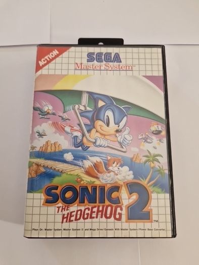 Sonic The Hedgehog 2 Master System Arcade Retro Games Original
