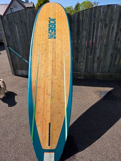 Jobe Parana Bamboo 11'6 Hard SUP Paddle Board with Paddle & Leash