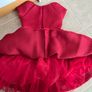 Girls red dress 6 years old Image 4
