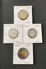 Moldova Four Coin Commemoration Set