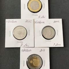 Moldova Four Coin Commemoration Set