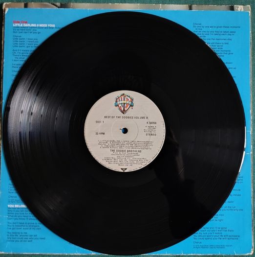 The Doobie Brothers - Best Of The Doobies - Volume II Vinyl LP (1981) Germany Pressing Classic Rock VG+