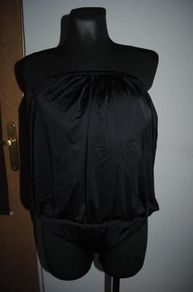 La Senza stunning strapless black swimsuit size UK14 EU42 cup UK36FF EU80FF Perfect condition Postage included