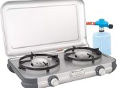Portable Two Burner Gas Cooker, Outdoor Grill