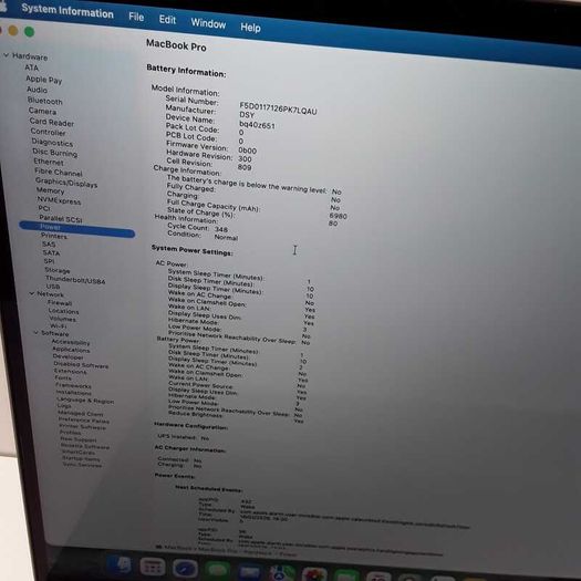 Apple MacBook Pro 16" (2019) Keyboard Swedish | Intel Core i7 6-Core | 16GB RAM | 1TB SSD | 16" Retina Display