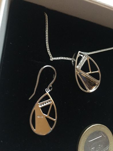 S and S Argento Sterling silver set brand new