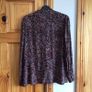 Hobbs Ladies Brown Multi Smart Blouse Size 8 including postage Image 5