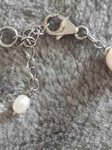 Sterling silver and pearls matching set