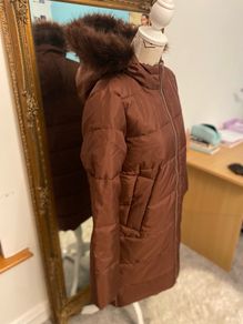 Fur trimmed Coat Jaqueline de Young