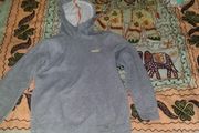 Girl's Puma grey hoodie jumper size L /152 cm Postage included